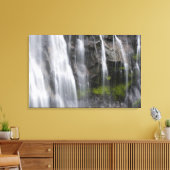 VS, WA, Mt. Rainier NP, Narada Falls Canvas Afdruk (Insitu (Woonkamer))