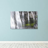 VS, WA, Mt. Rainier NP, Narada Falls Canvas Afdruk (Insitu (Houten vloer))