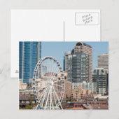 VS, Wa, Seattle. Argosy Harbour Cruise Boat Briefkaart (Voorkant / Achterkant)