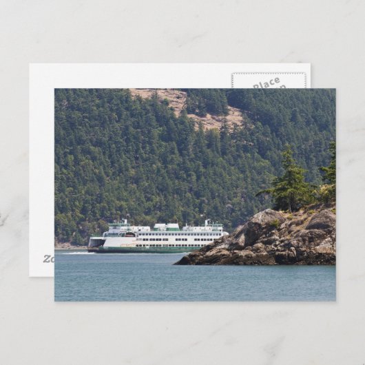 VS, WA. Washington State Ferries Briefkaart (Voorkant / Achterkant)