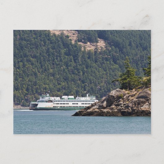 VS, WA. Washington State Ferries Briefkaart (Voorkant)