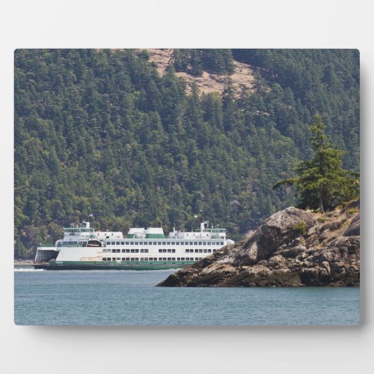 VS, WA. Washington State Ferries Fotoplaat (Voorkant)