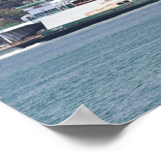 VS, WA. Washington State Ferries Poster (Hoek)