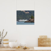 VS, WA. Washington State Ferries Poster (Keuken)
