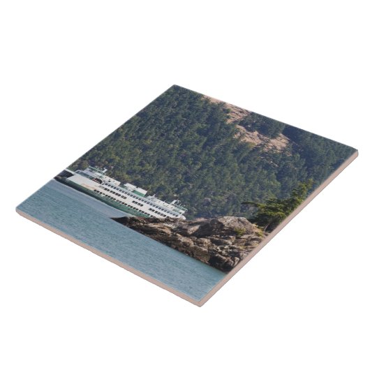 VS, WA. Washington State Ferries Tegeltje (Zijkant)
