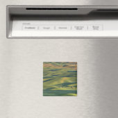 VS, WA, Whitman Co., Palouse akkers vanaf Magneet (Insitu (Vaatwasser))