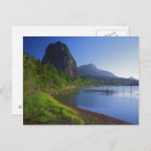 VS, Washington, Beacon Rock State Park, Beacon Briefkaart (Voorkant / Achterkant)