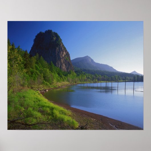 VS, Washington, Beacon Rock State Park, Beacon Poster (Voorkant)