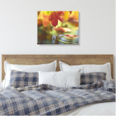 VS, Washington, Bellingham, Close-up van herfst Canvas Afdruk (Insitu (Slaapkamer))