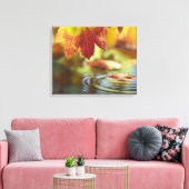 VS, Washington, Bellingham, Close-up van herfst Canvas Afdruk (Insitu (Woonkamer))