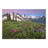 VS, Washington, Cascade Mountains, Noord Foto Afdruk (Voorkant)