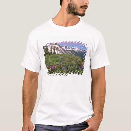 VS, Washington, Cascade Mountains, Noord T-shirt (Voorkant)