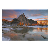 VS, Washington, Cascade Mountains. Prusik Foto Afdruk (Voorkant)