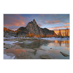 VS, Washington, Cascade Mountains. Prusik Foto Afdruk