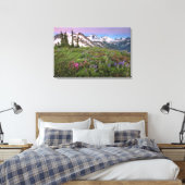 VS, Washington, Cascadegebergte, Noord Canvas Afdruk (Insitu (Slaapkamer))