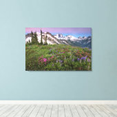 VS, Washington, Cascadegebergte, Noord Canvas Afdruk (Insitu (Houten vloer))