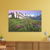 VS, Washington, Cascadegebergte, Noord Canvas Afdruk (Insitu (Woonkamer))