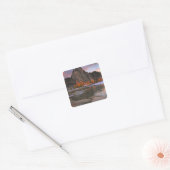 VS, Washington, Cascadegebergte. Prusik Peak Vierkante Sticker (Envelop)