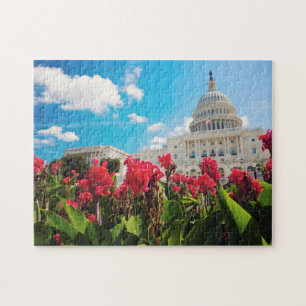 VS, Washington DC, Capitol Building Legpuzzel