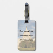 VS, Washington DC, Capitolgebouw Bagagelabel (Achterkant verticaal)