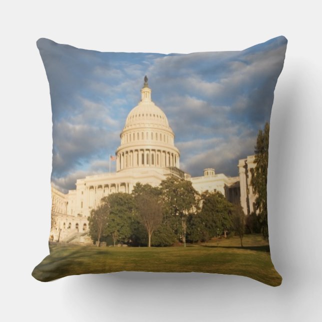 VS, Washington DC, Capitolgebouw Kussen (Voorkant)