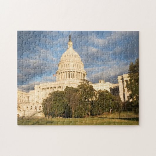 VS, Washington DC, Capitolgebouw Legpuzzel (Horizontaal)