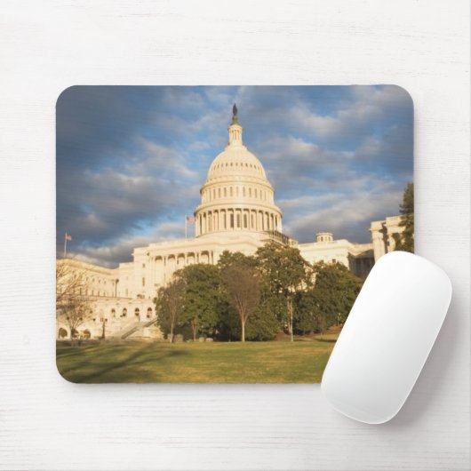 VS, Washington DC, Capitolgebouw Muismat (Met muis)