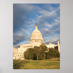 VS, Washington DC, Capitolgebouw Poster