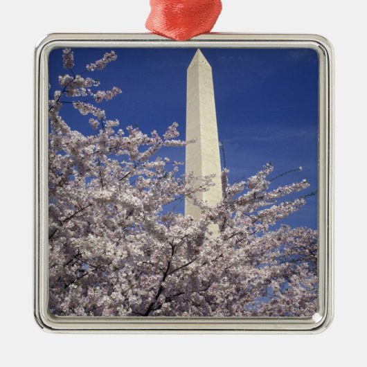 VS, Washington DC. Cherry Blossom Festival en Metalen Ornament (Voorkant)