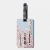 VS, Washington DC, Cherry tree Bagagelabel (Achterkant verticaal)
