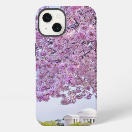 VS, Washington DC, Cherry tree in bloom iPhone Hoesje (Achterkant)
