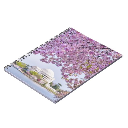 VS, Washington DC, Cherry tree in bloom Notitieboek (Linkerzijde)