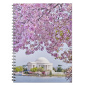VS, Washington DC, Cherry tree in bloom Notitieboek (Voorkant)