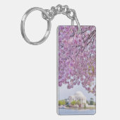 VS, Washington DC, Cherry tree in bloom Sleutelhanger (Voorkant Links)