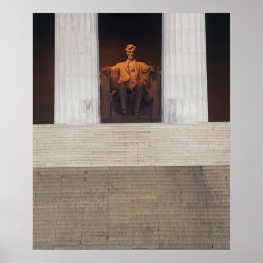 VS, Washington DC, Lincoln Memorial Poster (Voorkant)