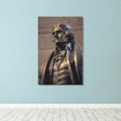 VS, Washington DC. Thomas Jefferson Memorial. Canvas Afdruk (Insitu (Houten vloer))