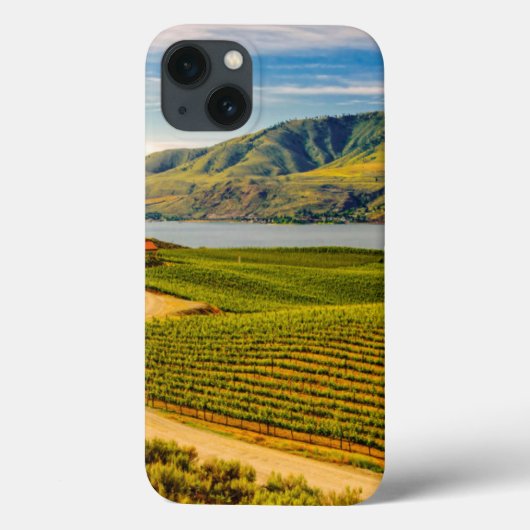 VS, Washington, Lake Chelan. Benson Vineyards Case-Mate iPhone Case (Achterkant)