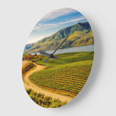 VS, Washington, Lake Chelan. Benson Vineyards Grote Klok (Hoek)