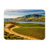 VS, Washington, Lake Chelan. Benson Vineyards Magneet (Horizontaal)