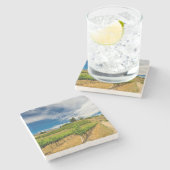 VS, Washington, Lake Chelan. wijngaarden 3 Stenen Onderzetter (Zijkant)