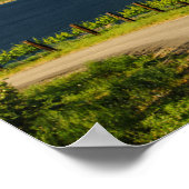 VS, Washington, Lake Chelan. wijngaarden Poster (Hoek)