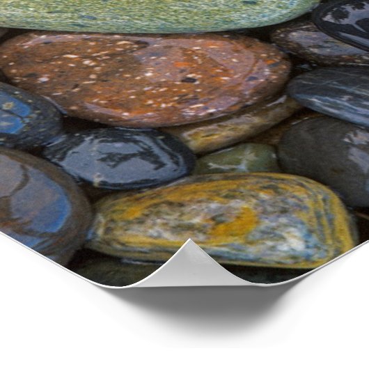 VS, Washington, Lopez-eiland, Agate Beach Poster (Hoek)