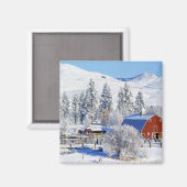 VS, Washington, Methow Valley, Schuren in Magneet (Voorkant / Achterkant)