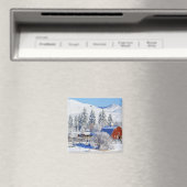 VS, Washington, Methow Valley, Schuren in Magneet (Insitu (Vaatwasser))