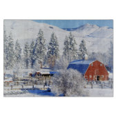 VS, Washington, Methow Valley, Schuren in Snijplank (Voorkant)