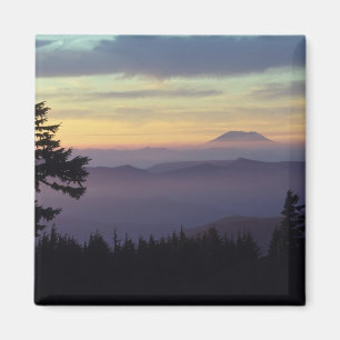 VS, Washington. Mount St. Helens gezien door Magneet