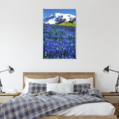 VS, Washington, Mt. Rainier Nationaal Park. Mt. Canvas Afdruk (Insitu (Slaapkamer))