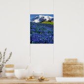 VS, Washington, Mt. Rainier Nationaal Park. Mt. Poster (Keuken)