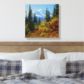 VS, Washington, Mt. Rainier National Park 2 Canvas Afdruk (Insitu (Slaapkamer))