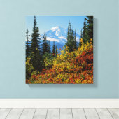 VS, Washington, Mt. Rainier National Park 2 Canvas Afdruk (Insitu (Houten vloer))